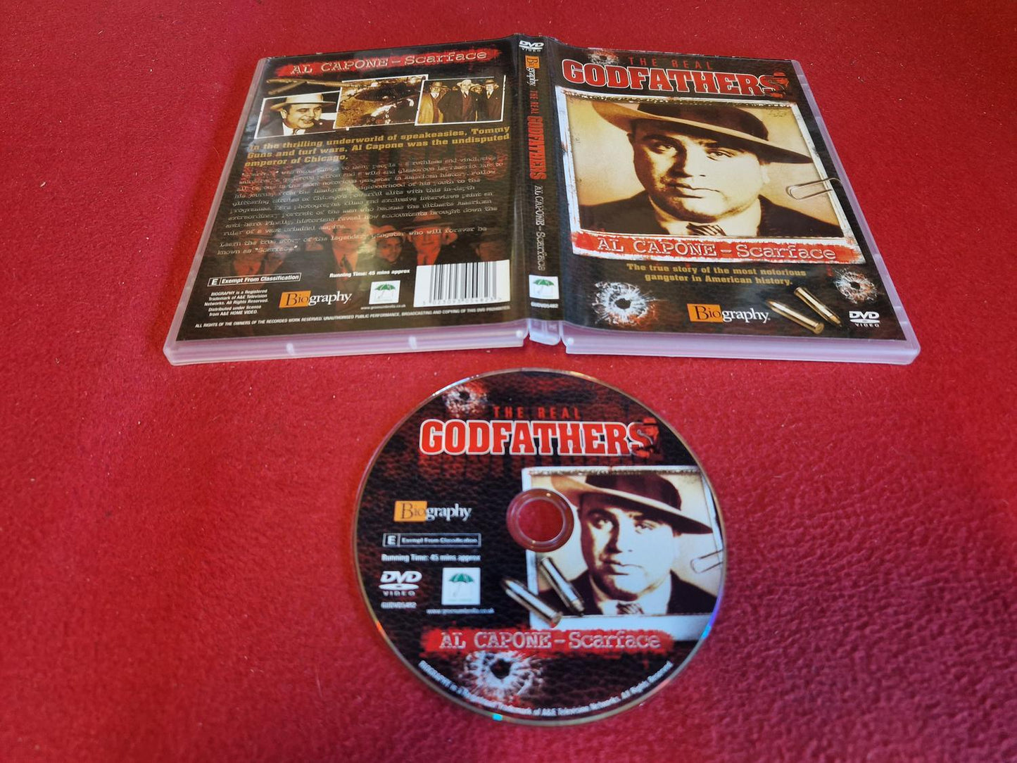 THE REAL GODFATHERS AL CAPONE SCARFACE till DVD