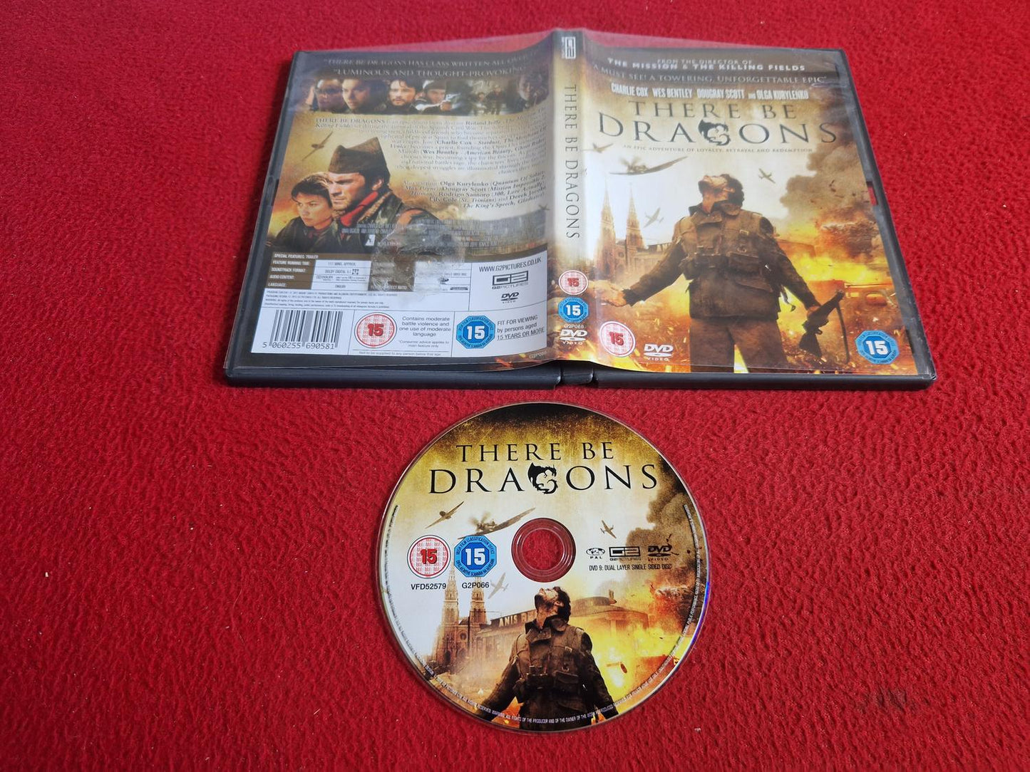 THERE BE DRAGONS DVD