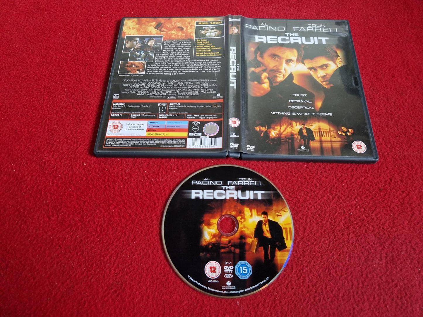 THE RECRUIT DVD