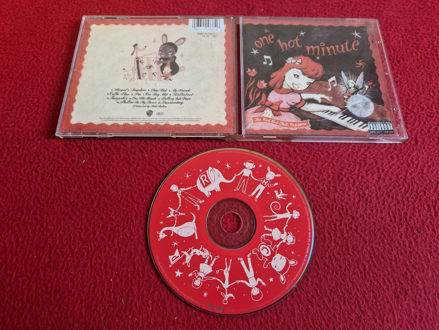 THE RED HOT CHILI PEPPERS ONE HOT MINUTE CD