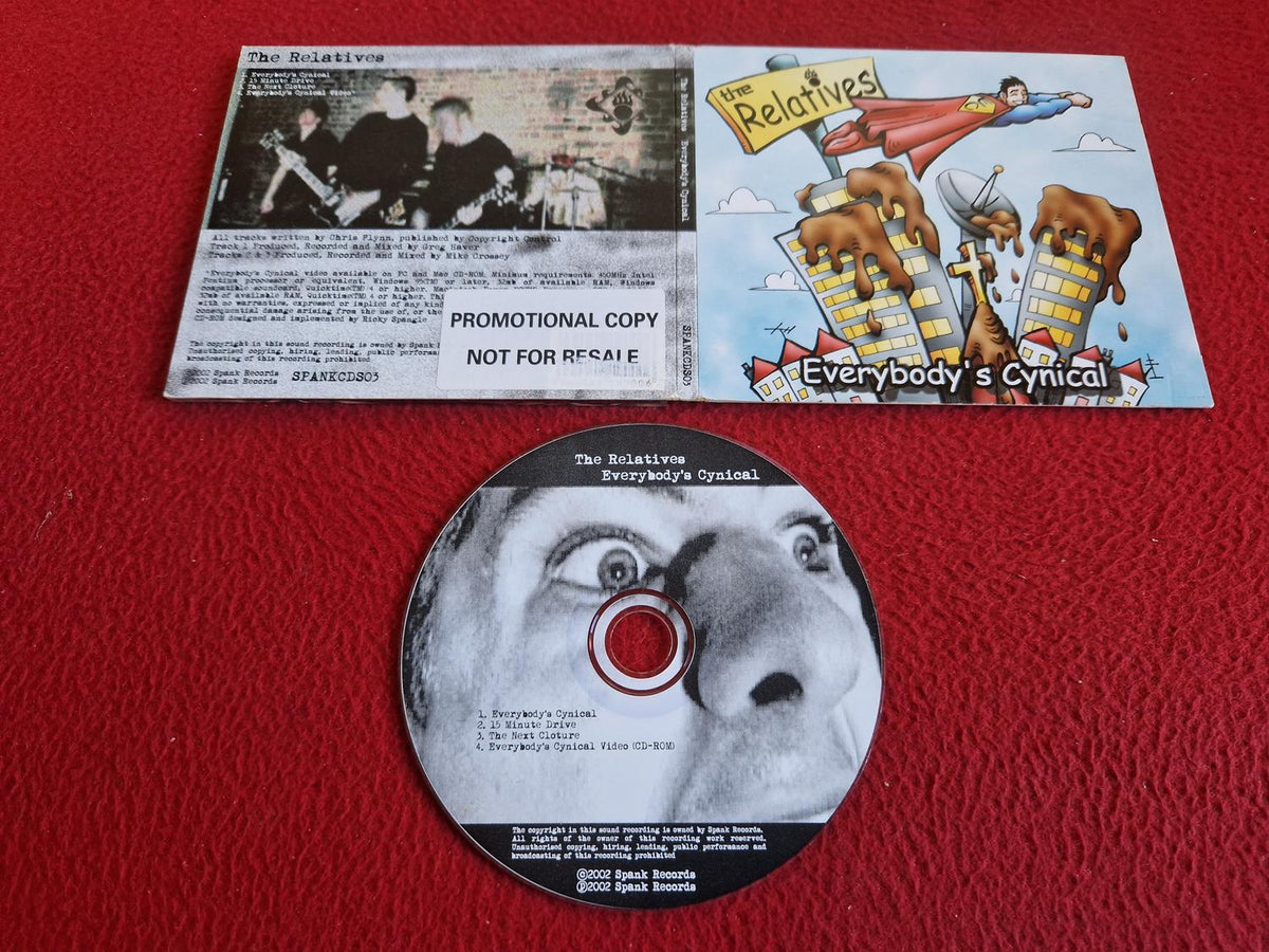 THE RELATIVES EVERYBODY'S CYNICAL CD