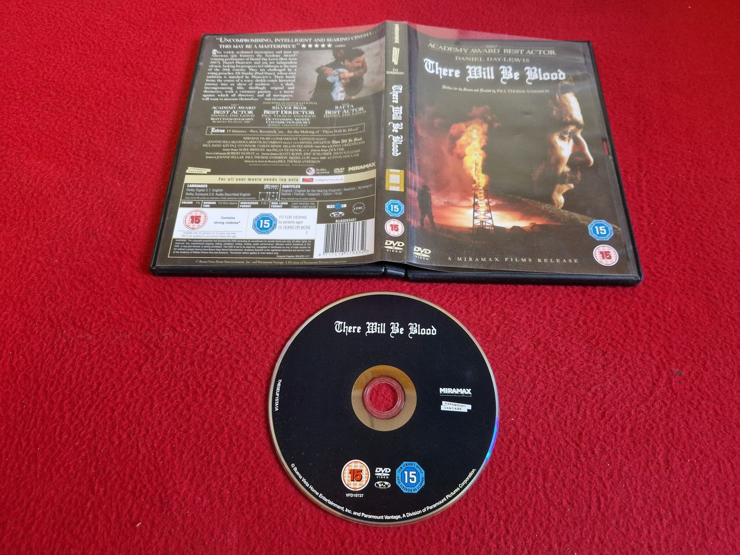 THERE WILL BE BLOOD DVD