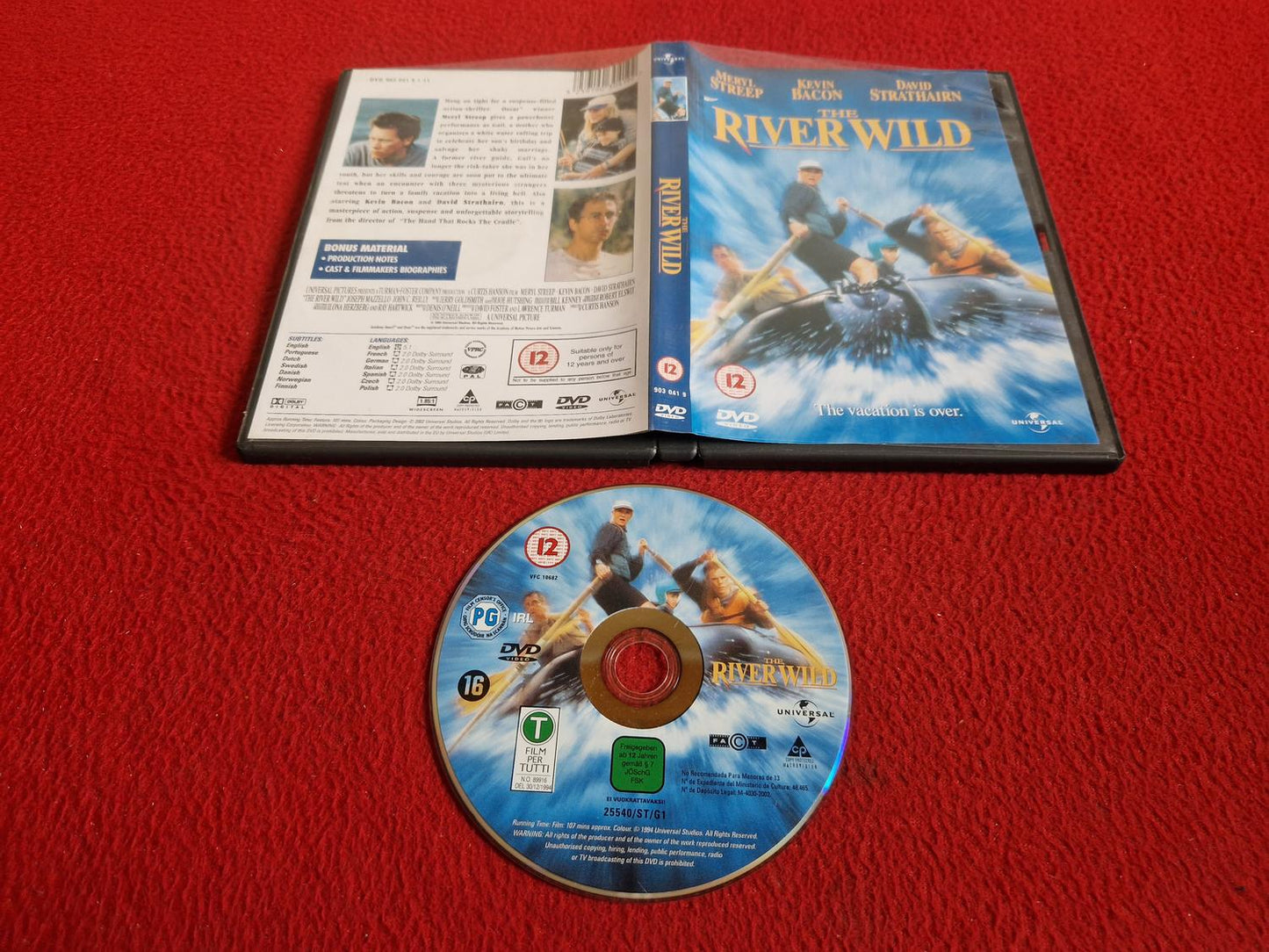 THE RIVER WILD [ SVENSK TEXT ] DVD