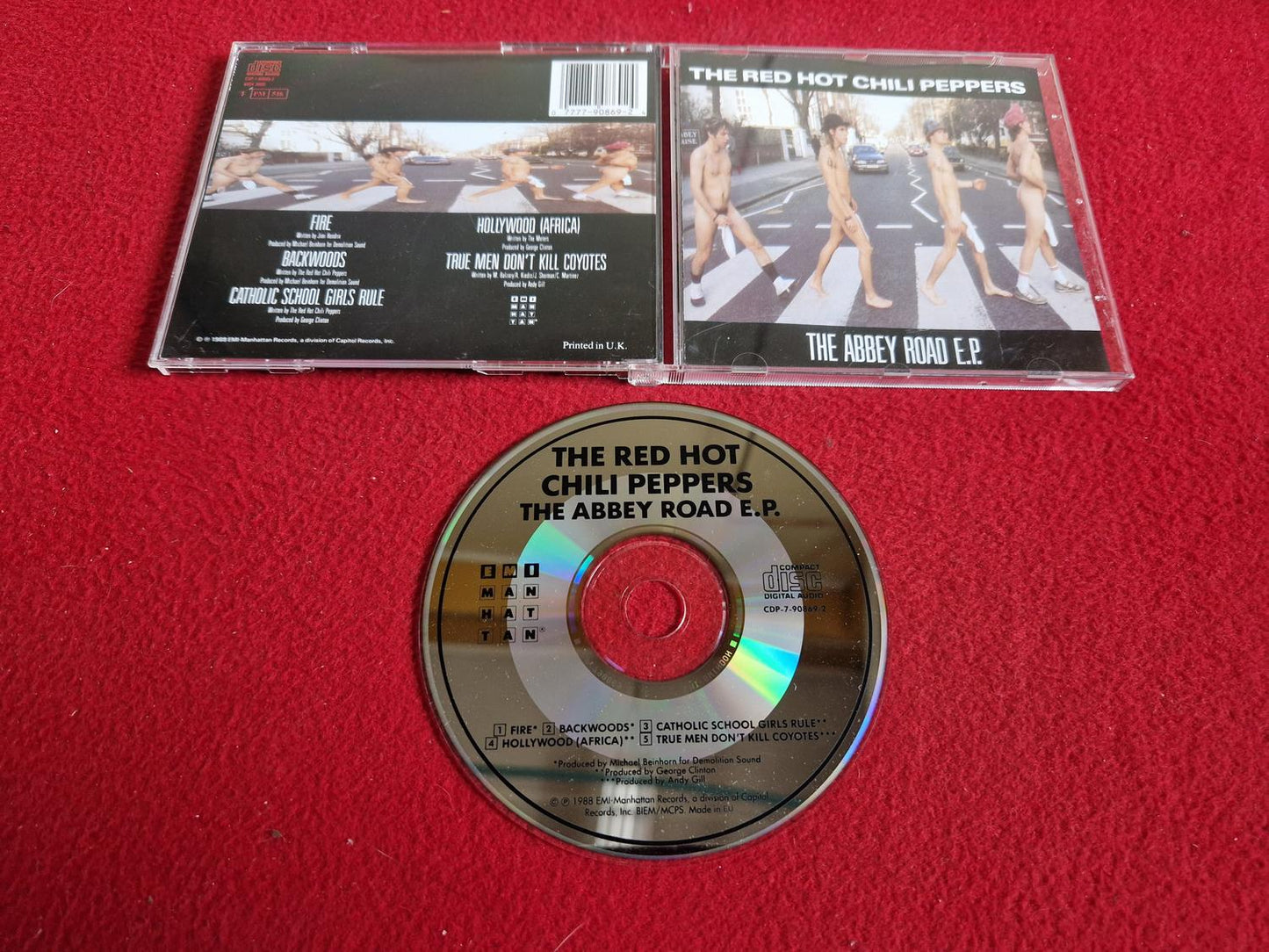 THE ROAD HOT CHILI PEPPERS ABBEY ROAD E.P. CD