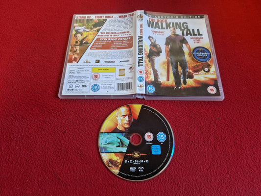 THE ROCK WALKING TALL DVD