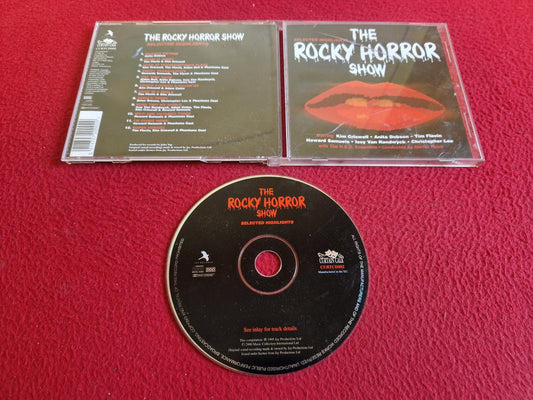 THE ROCKY HORROR SHOW SELECTED HIGHLIGHTS CD