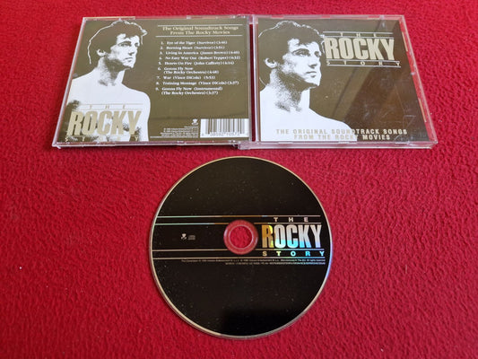 THE ROCKY STORY THE ORIGINAL SOUNDTRACK SONGS FROM THE ROCKY MOVIES CD