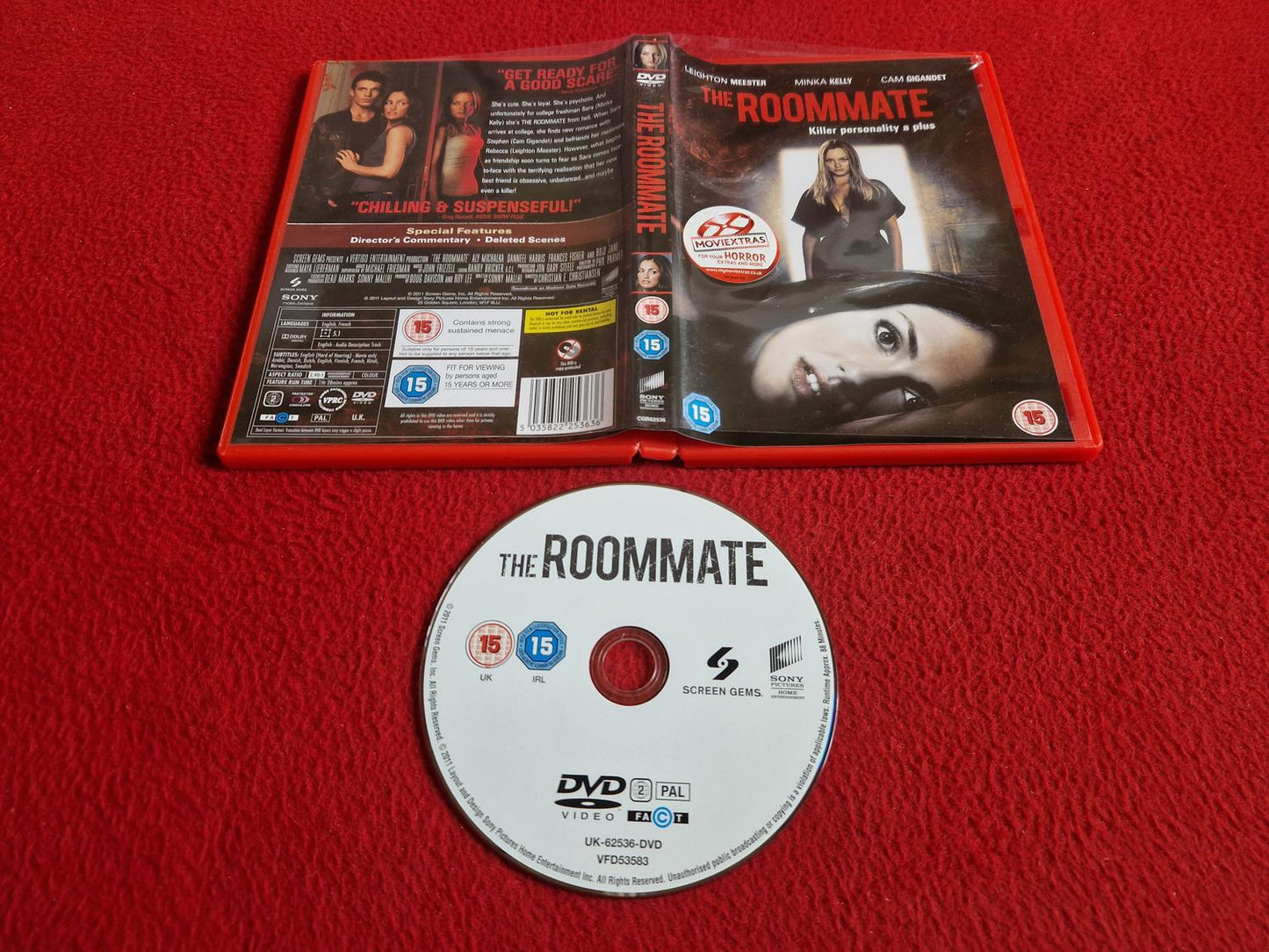 THE ROOMMATE DVD