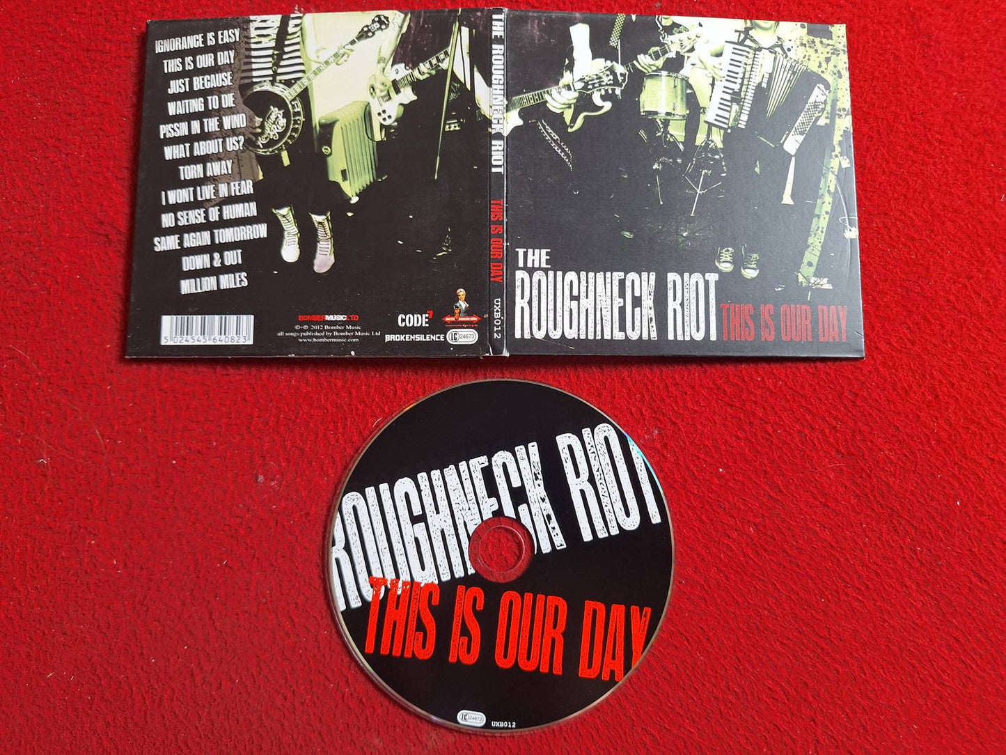 THE ROUGHNECK RIOT THIS IS OUR DAY CD