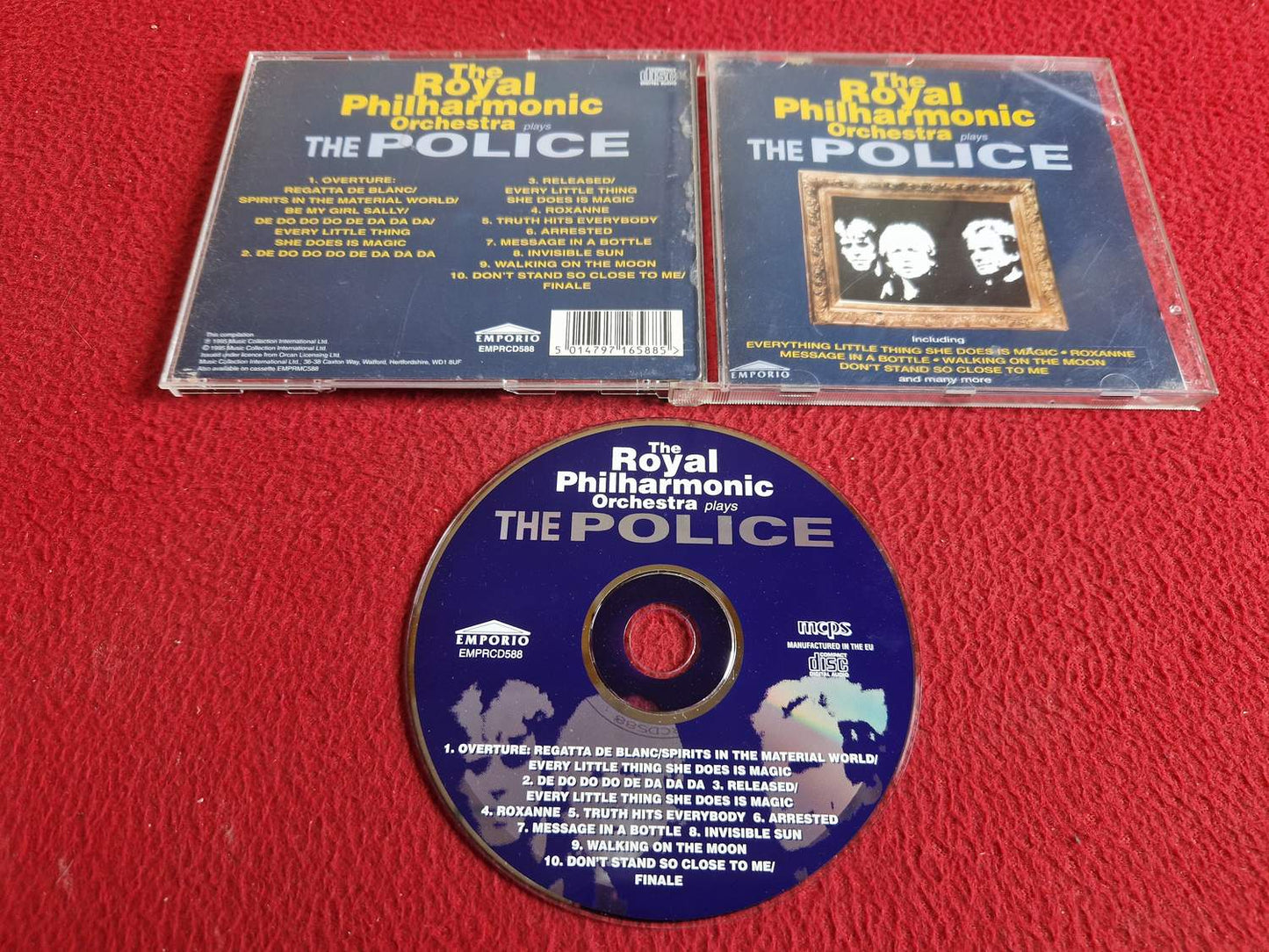 THE ROYAL PHILHARMONIC ORCHESTRA PLAYS THE POLICE CD