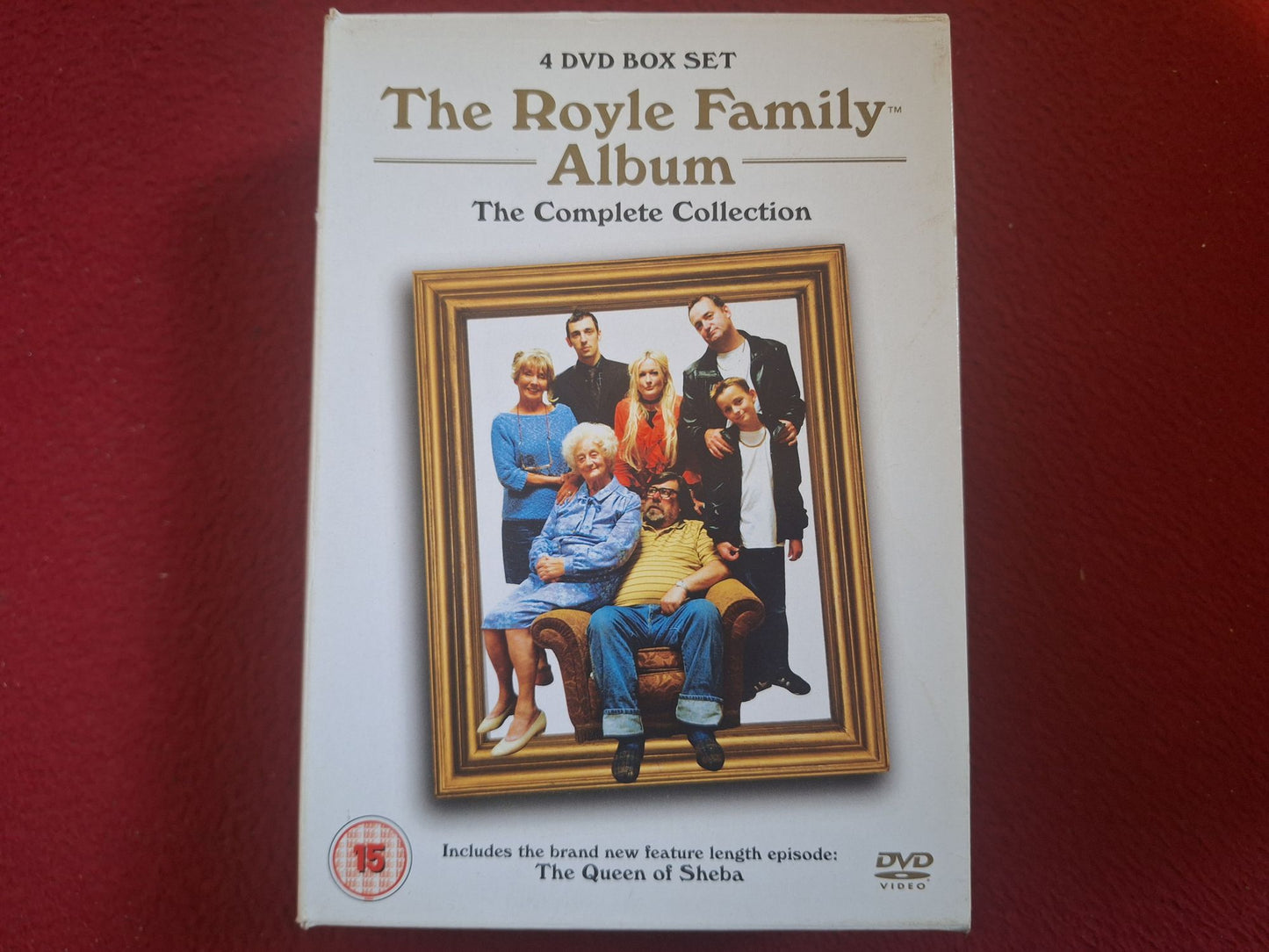 THE ROYLE FAMILY ALBUM COMPLETE COLLECTION SERIES 1 - 3 + QUEEN OF SHEBA BOX DVD