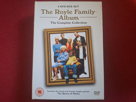 THE ROYLE FAMILY ALBUM COMPLETE COLLECTION SERIES 1 - 3 + QUEEN OF SHEBA BOX DVD