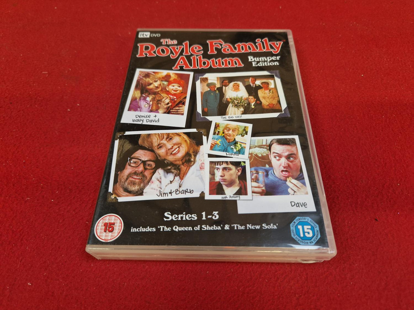 THE ROYLE FAMILY ALBUM SERIES 1 - 3 BOX till DVD