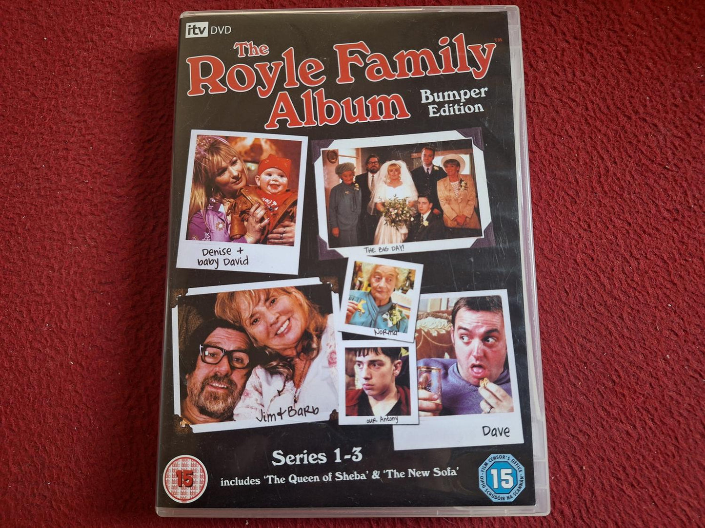 THE ROYLE FAMILY ALBUM SERIES 1 - 3 + QUEEN OF SHEEBA / THE NEW SOFA BOX DVD