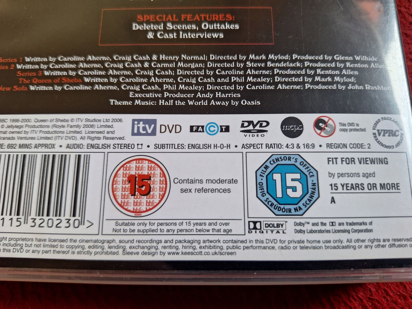 THE ROYLE FAMILY ALBUM SERIES 1 - 3 + QUEEN OF SHEEBA / THE NEW SOFA BOX DVD