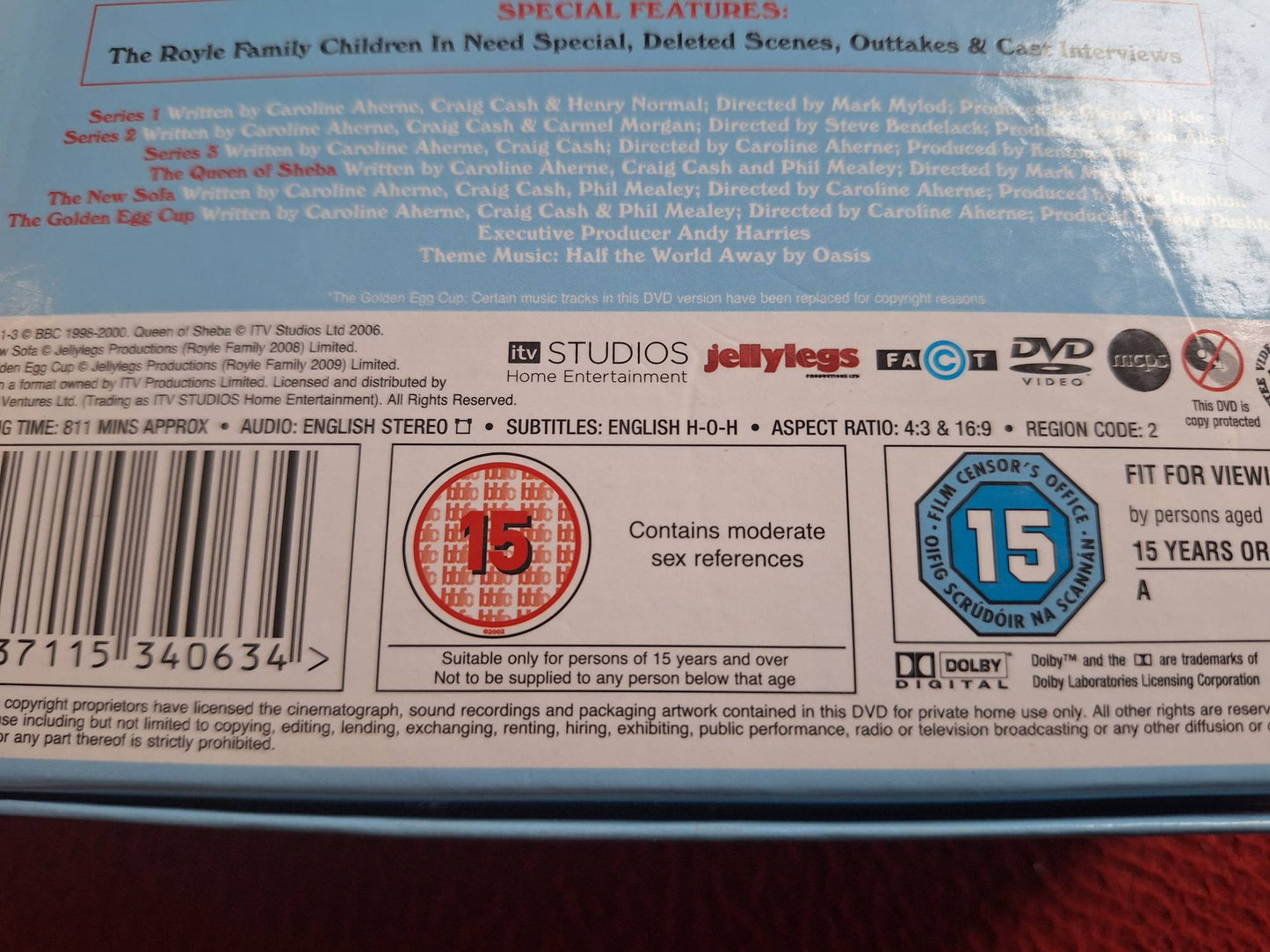 THE ROYLE FAMILY THE COMPLETE COLLECTION BOX DVD