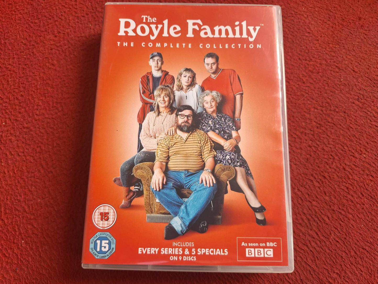 THE ROYLE FAMILY THE COMPLETE COLLECTION - EVERY SERIES & 5 SPECIALS BOX DVD