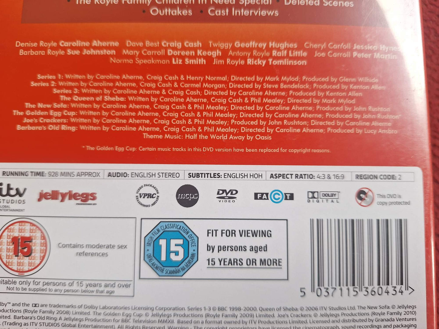 THE ROYLE FAMILY THE COMPLETE COLLECTION - EVERY SERIES & 5 SPECIALS BOX DVD