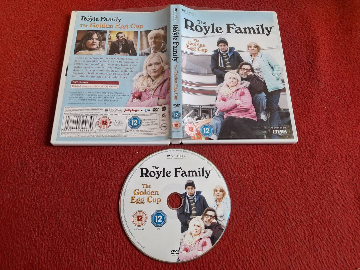 THE ROYLE FAMILY THE GOLDEN EGG CUP DVD