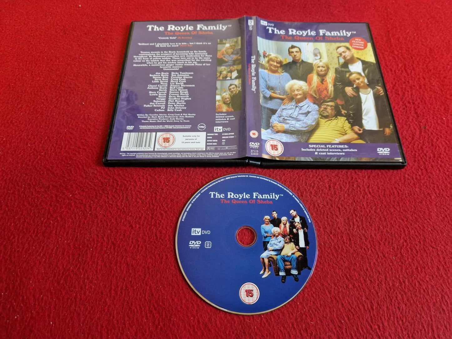 THE ROYLE FAMILY THE QUEEN OF SHEBA DVD