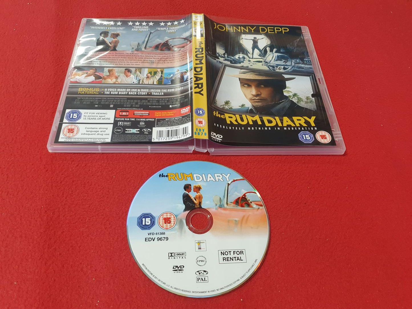 THE RUM DIARY till DVD