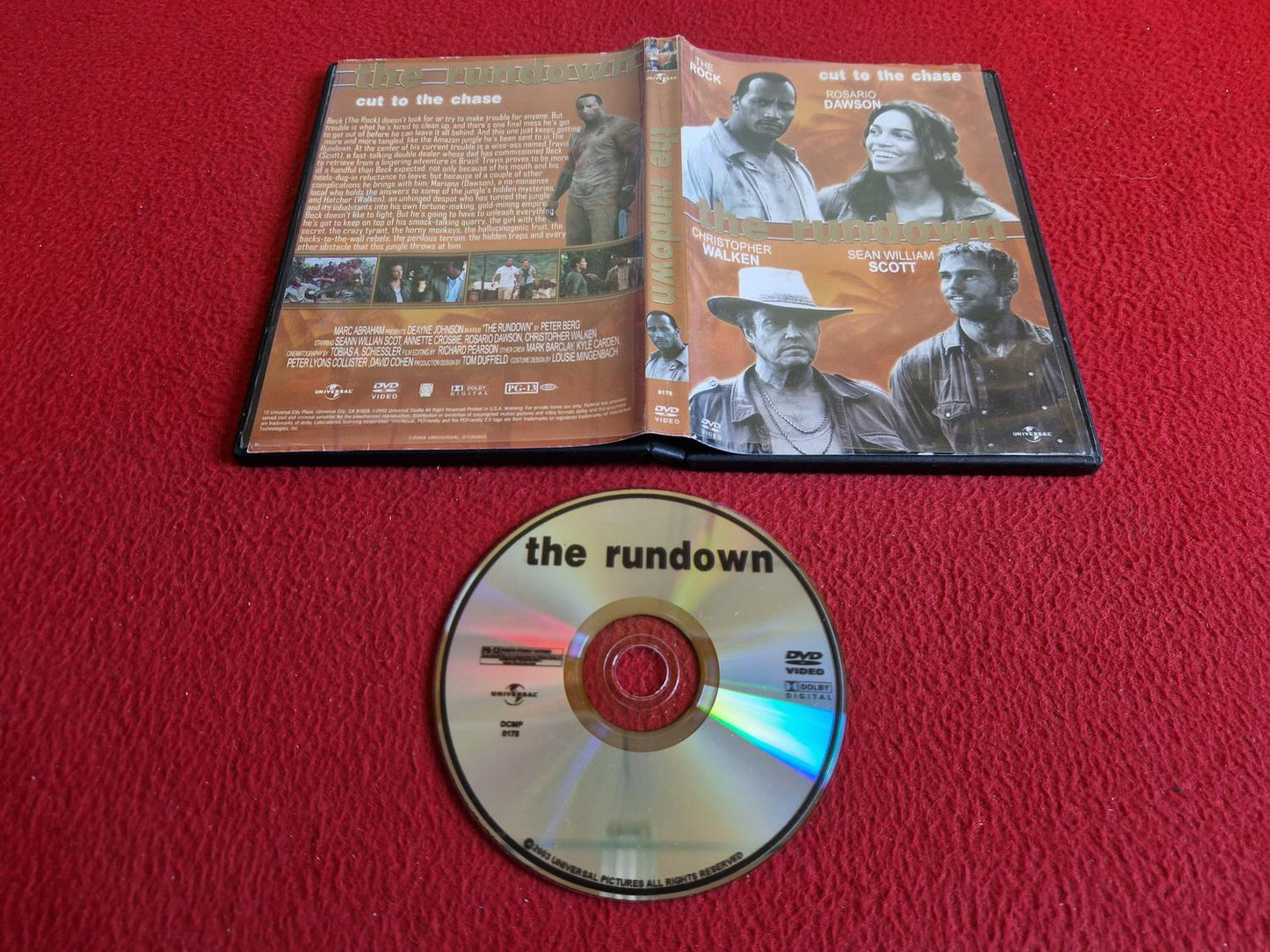 THE RUNDOWN [ REGION 1 / NTSC ] DVD