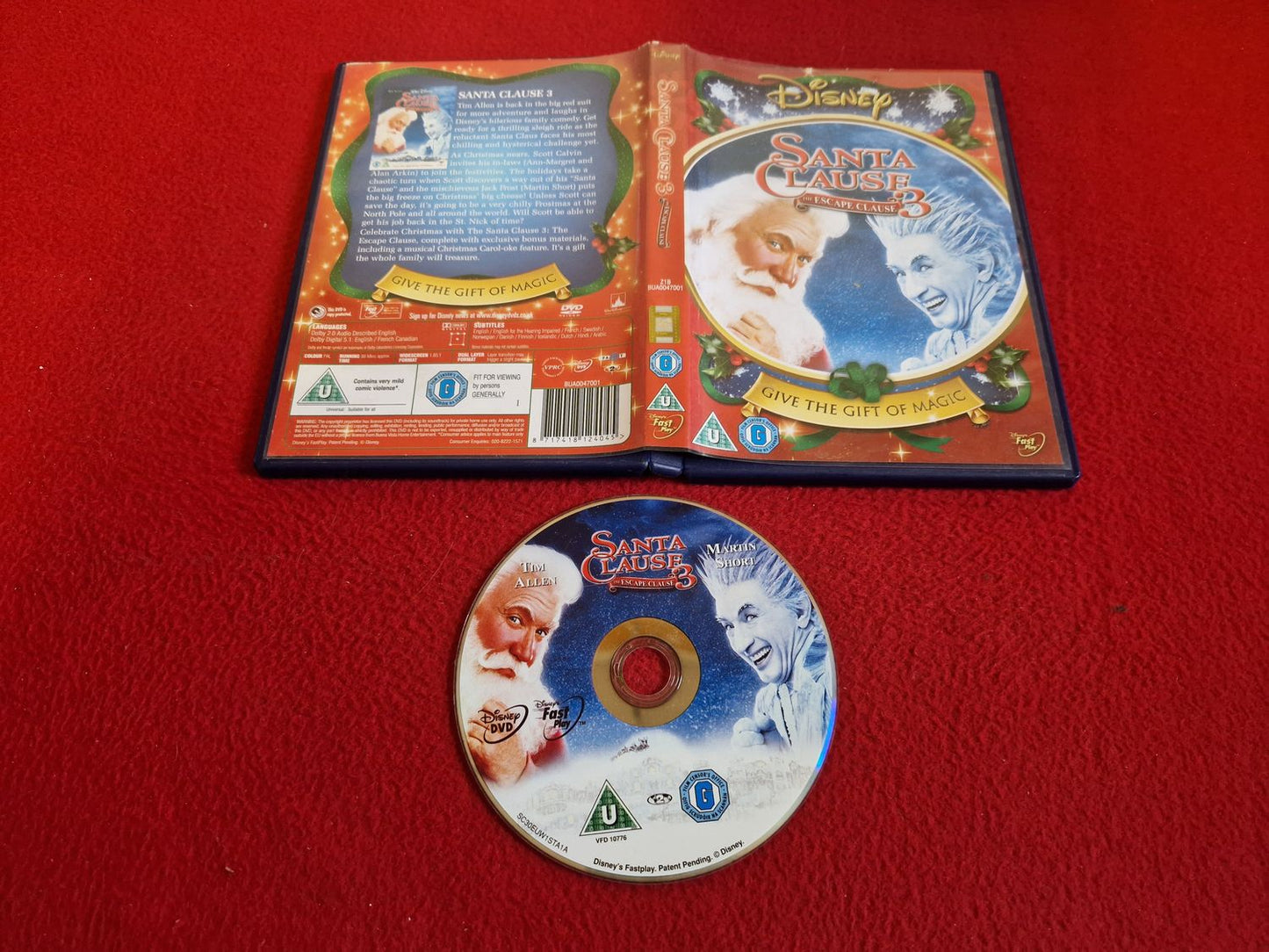 THE SANTA CLAUSE 3: THE ESCAPE CLAUSE DVD