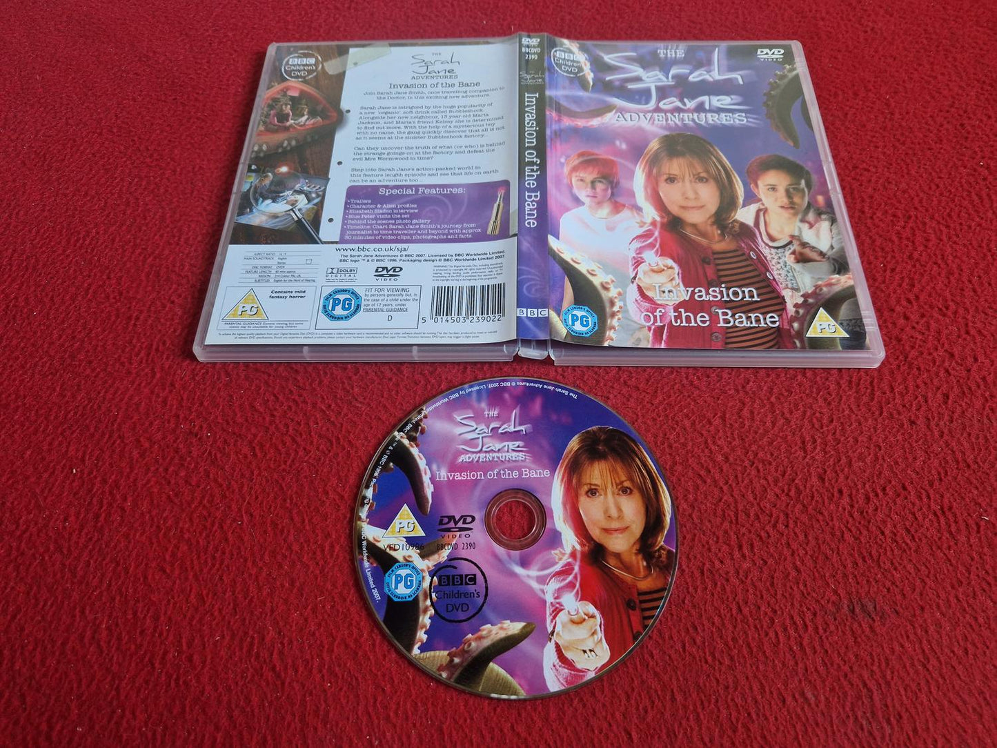 THE SARAH JANE ADVENTURES INVASION OF THE BANE [ ENGELSK TEXT ] DVD