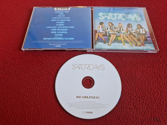 THE SATURDAYS HEADLINES! CD