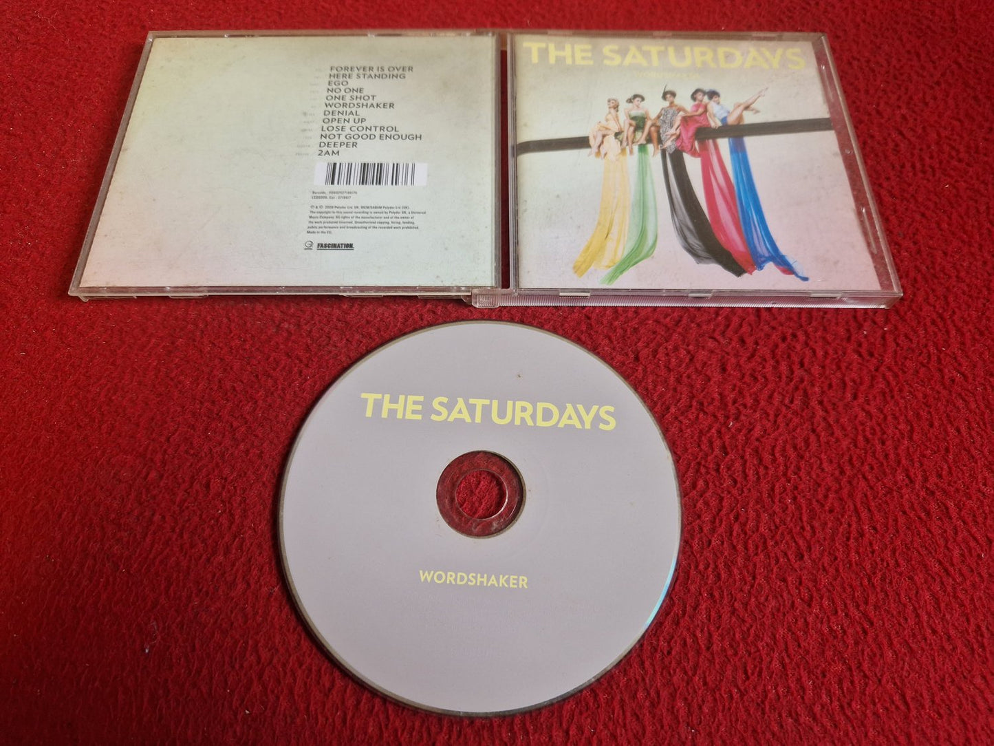 THE SATURDAYS WORDSHAKER CD