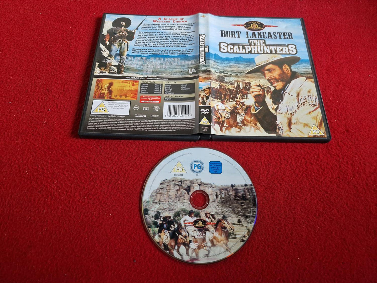 THE SCALPHUNTERS DVD