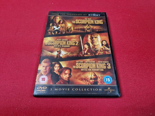 THE SCORPION KING 1 - 3 BOX till DVD