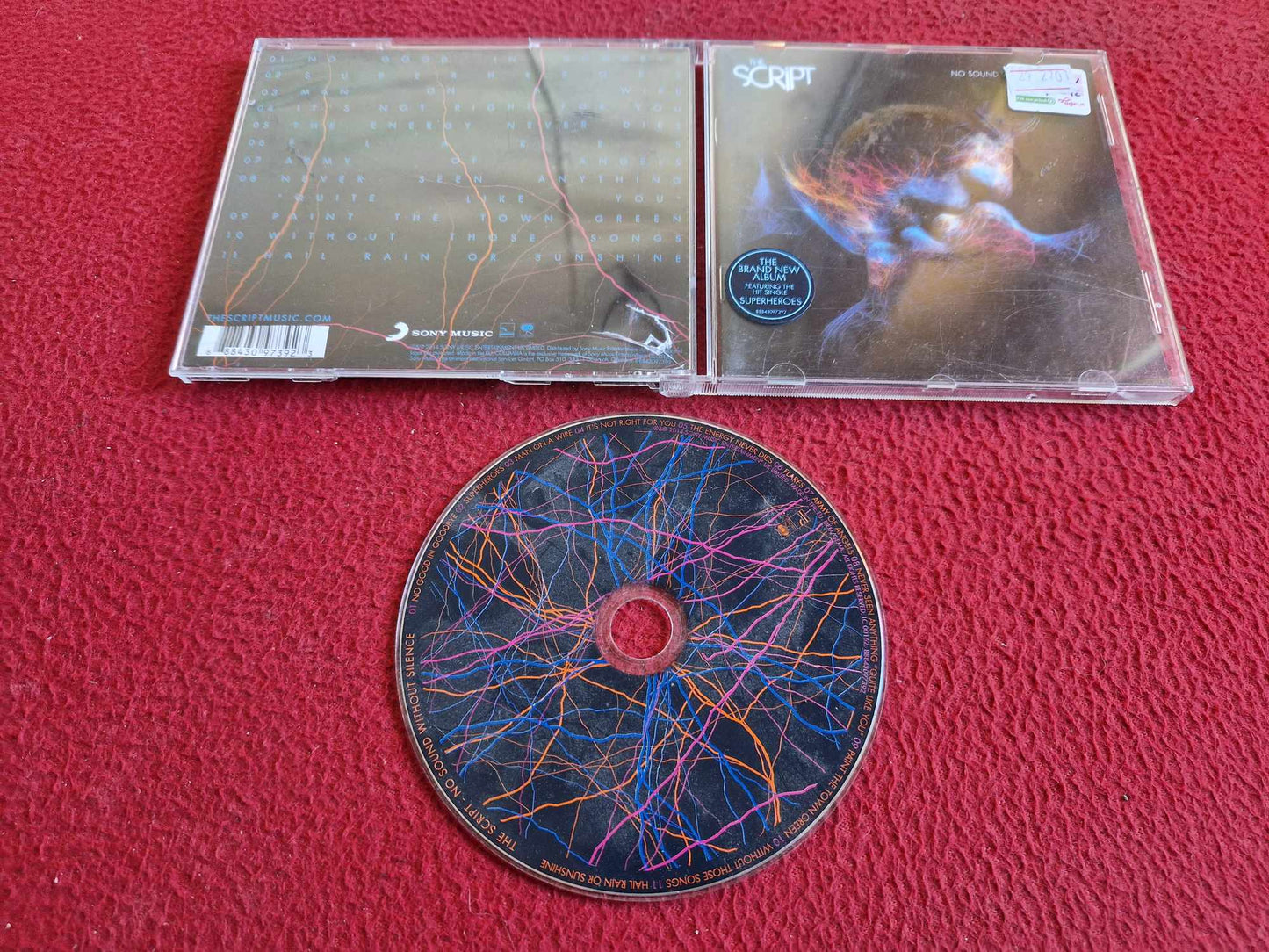 THE SCRIPT NO SOUND WITHOUT SILENCE CD
