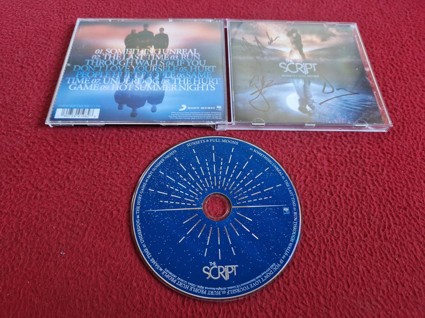 THE SCRIPT SUNSETS & FULL MOONS CD