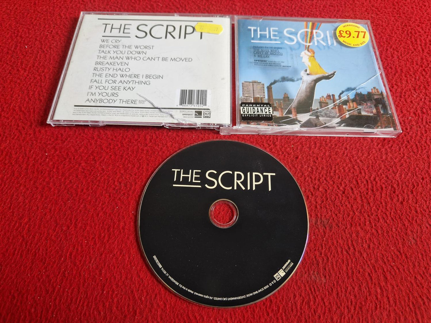 THE SCRIPT - THE SCRIPT CD