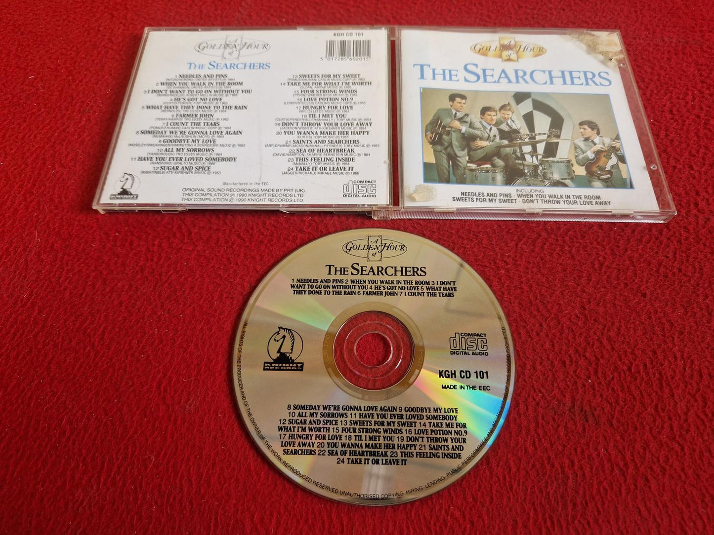 THE SEARCHERS A GOLDEN HOUR OF CD
