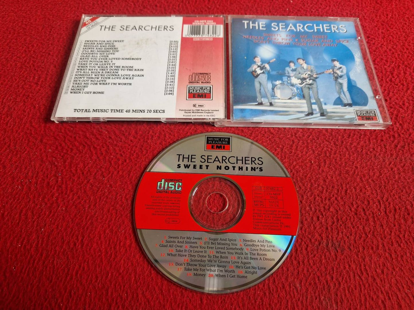 THE SEARCHERS SWEET NOTHIN'S CD