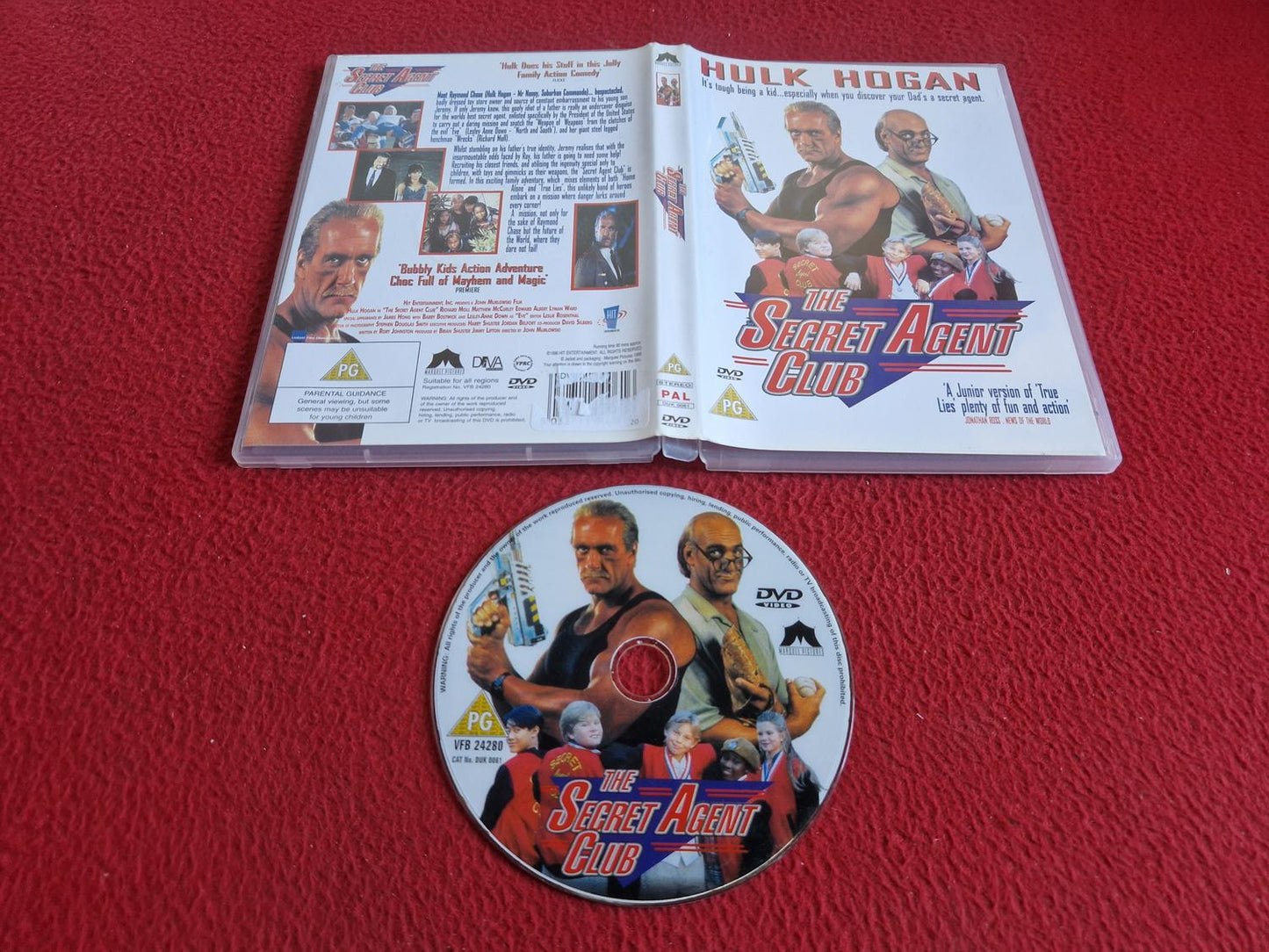THE SECRET AGENT CLUB [ HULK HOGAN ] DVD