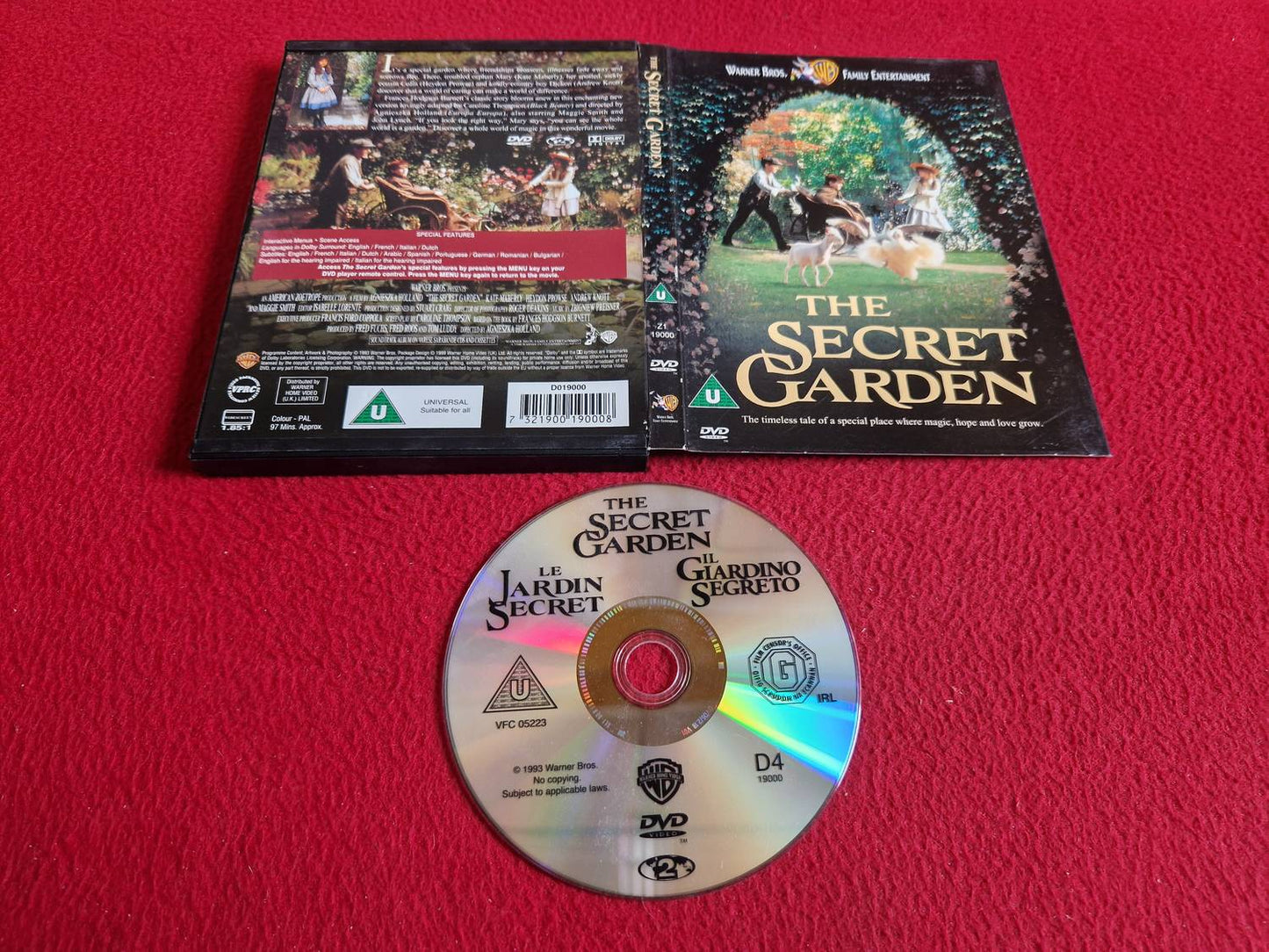 THE SECRET GARDEN [ SNAPCASE ] DVD