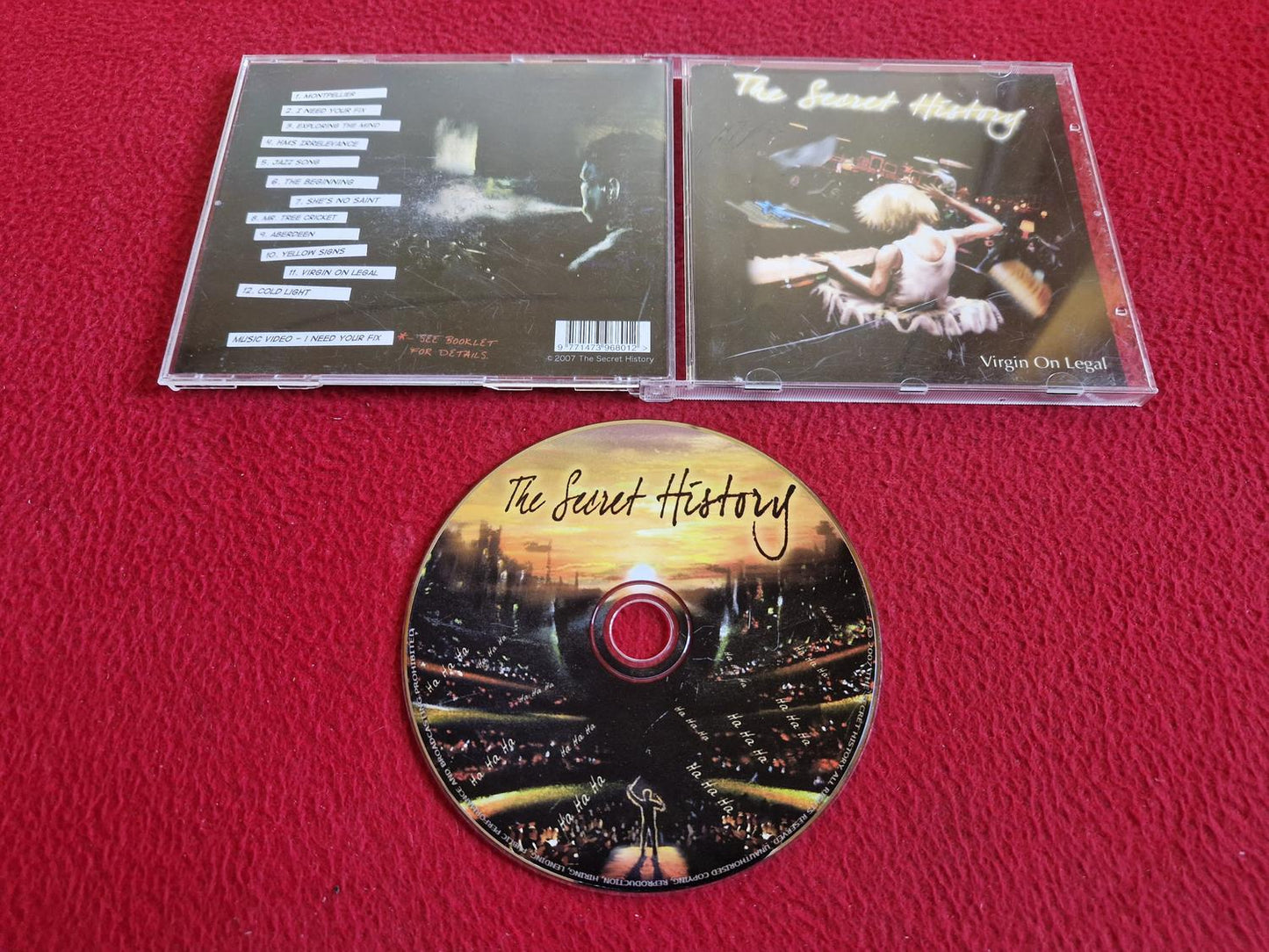 THE SECRET HISTORY VIRGIN ON LEGAL CD