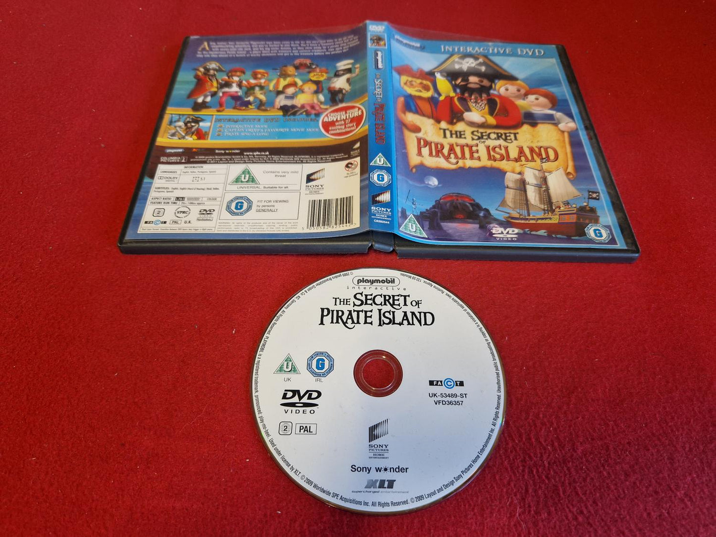 THE SECRET OF PIRATE ISLAND till DVD