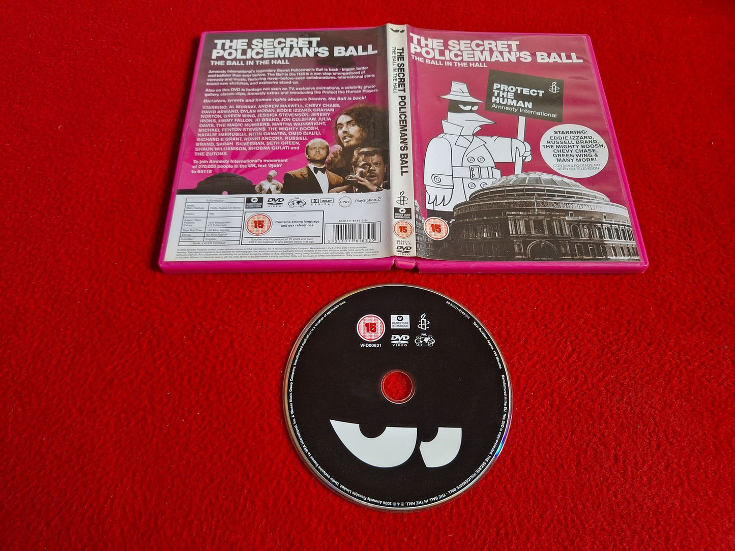 THE SECRET POLICEMAN'S BALL DVD