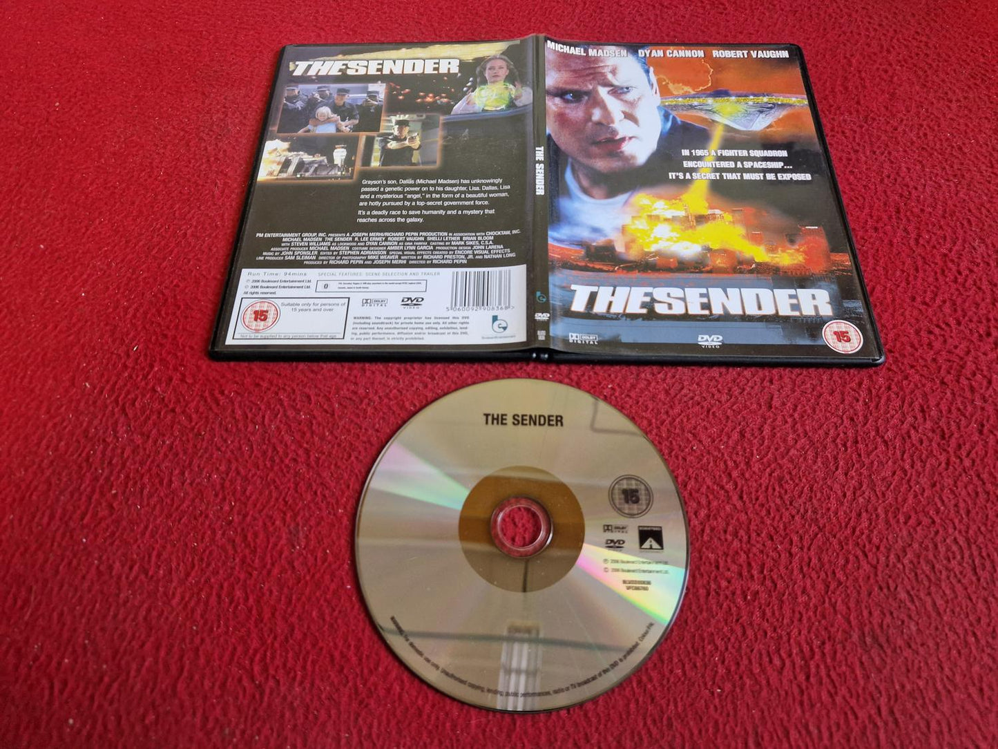 THE SENDER DVD