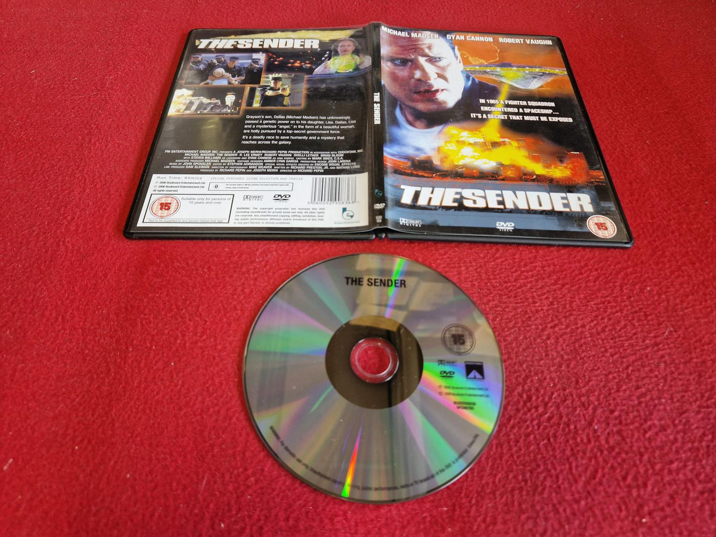 THE SENDER till DVD