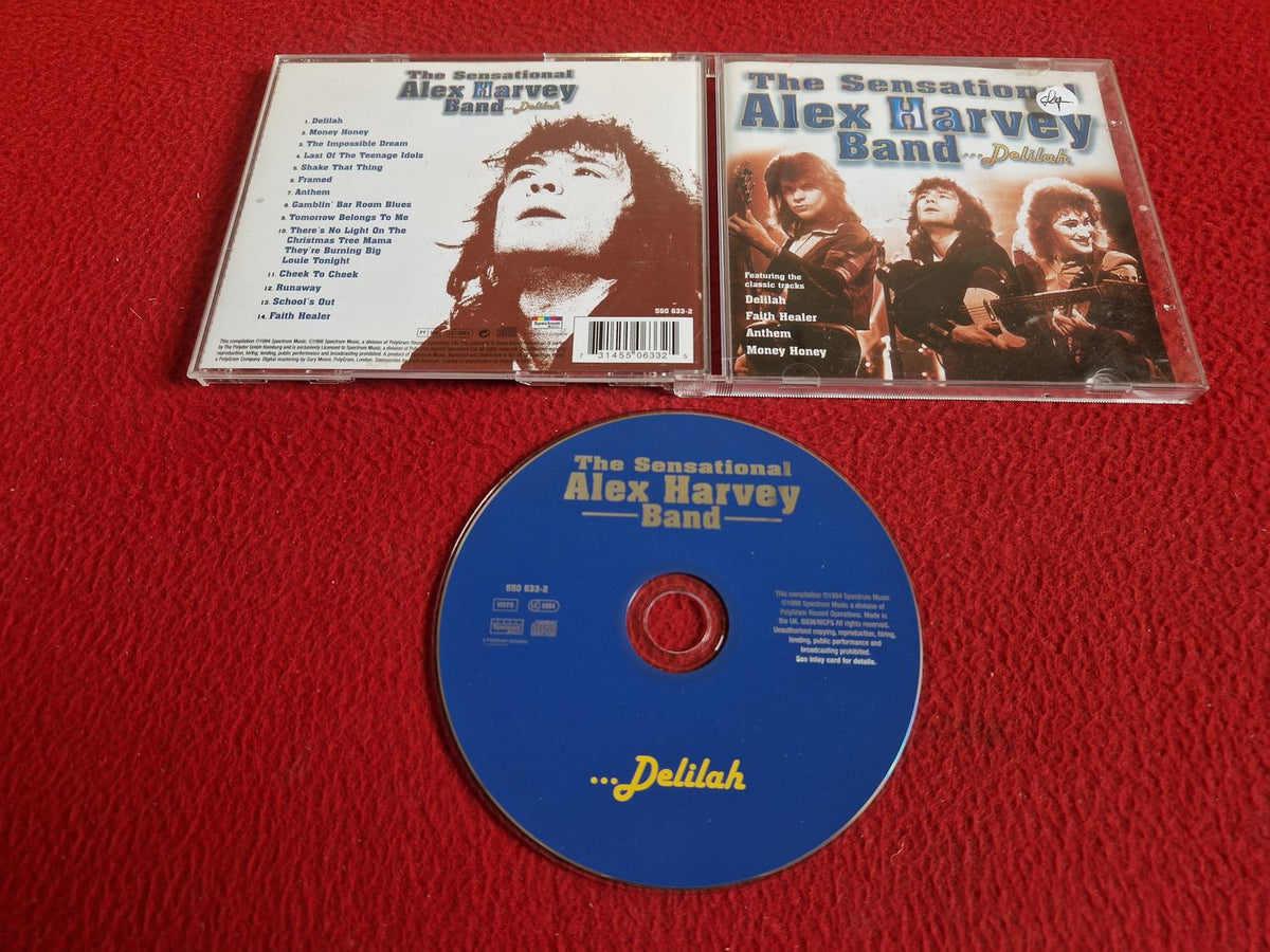 THE SENSATIONAL ALEX HARVEY BAND ... DELILAH CD
