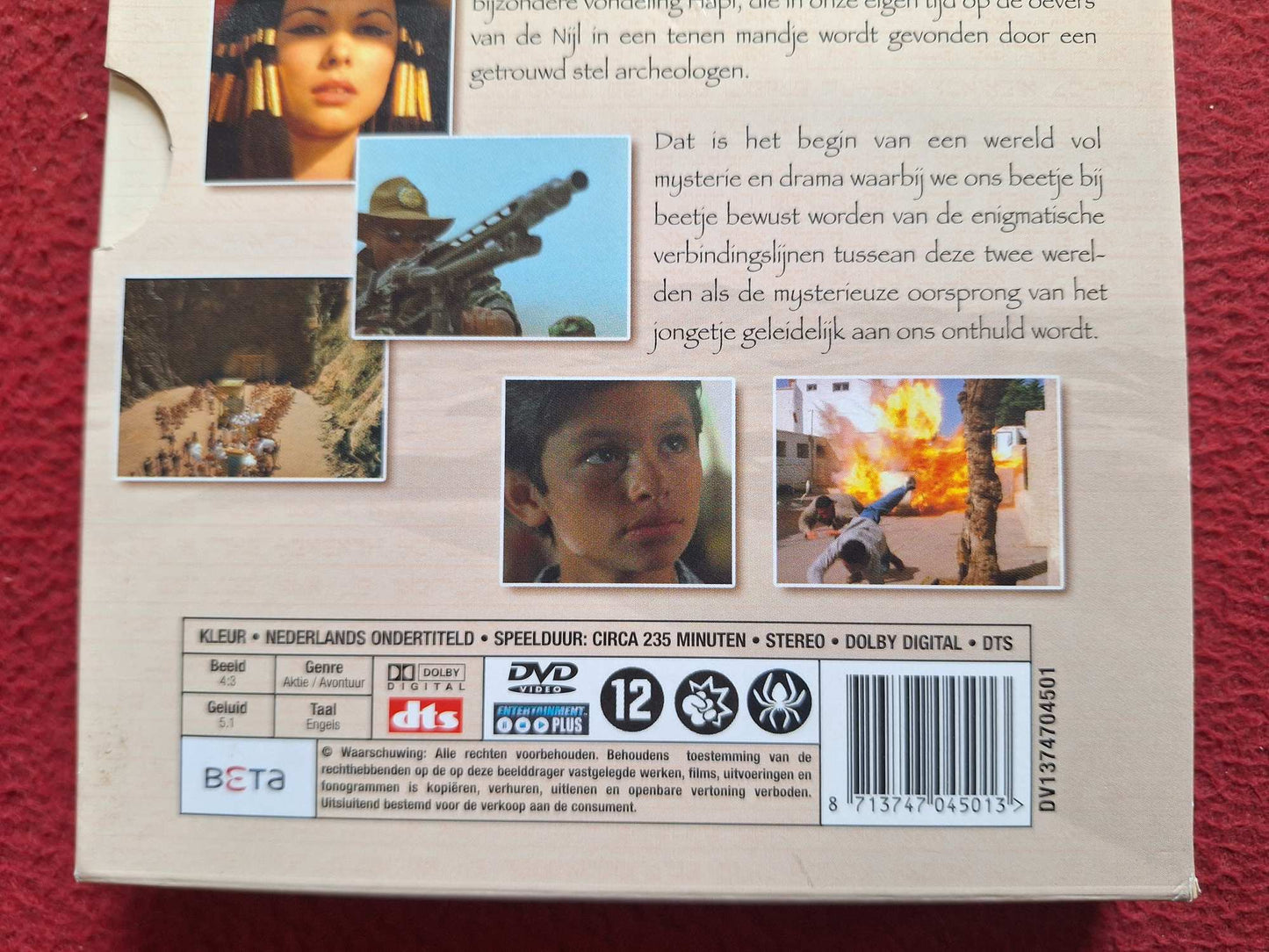 THE SEVENTH SCROLL [ HOLLÄNDSK UTGÅVA - ENG TAL HOLLÄNDSK TEXT ] BOX DVD