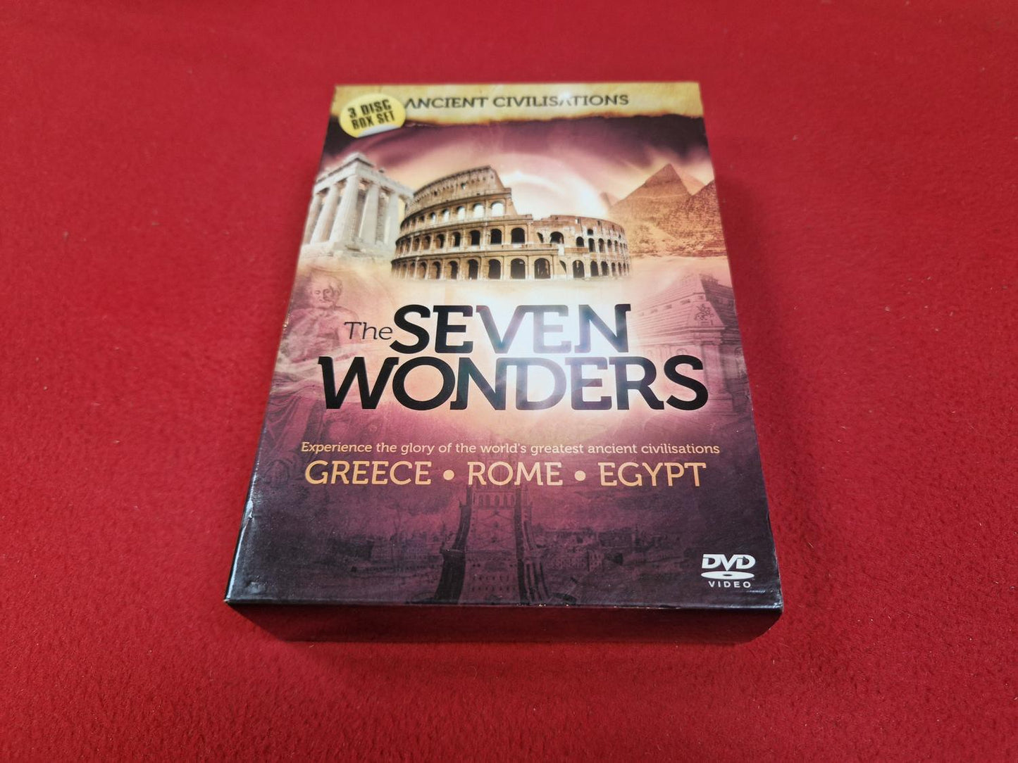 THE SEVEN WONDERS BOX till DVD