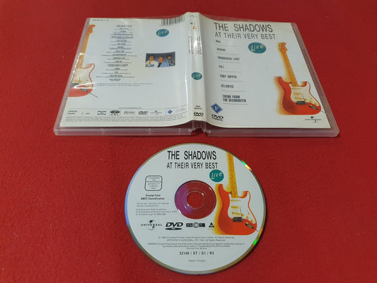 THE SHADOWS AT THEIR VERY BEST till DVD