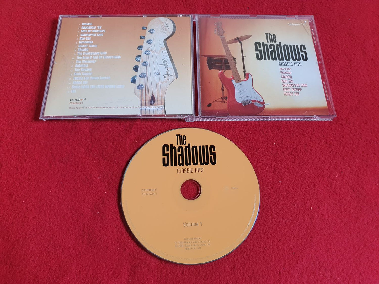 THE SHADOWS CLASSIC HITS till CD