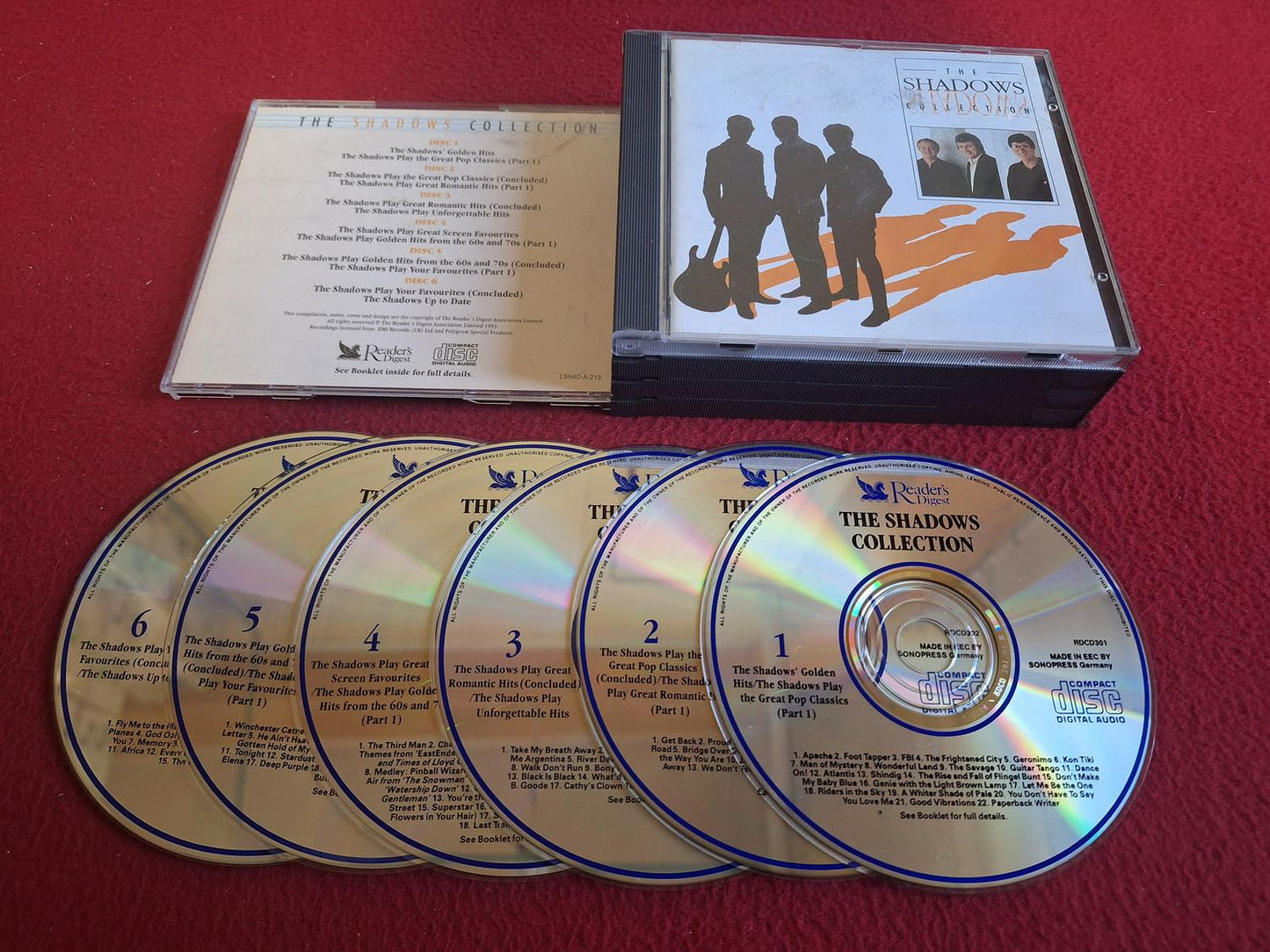 THE SHADOWS COLLECTION CD BOX